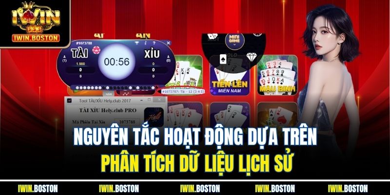 Tool Hack Tài Xỉu Iwin Hỗ Trợ Phân Tích Kết Quả Chính Xác 3 Nguyên tắc hoạt động dựa trên phân tích dữ liệu lịch sử